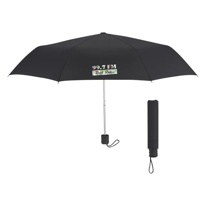 Arc Telescopic Umbrella with 100% RPET Canopy - 42" — view 4