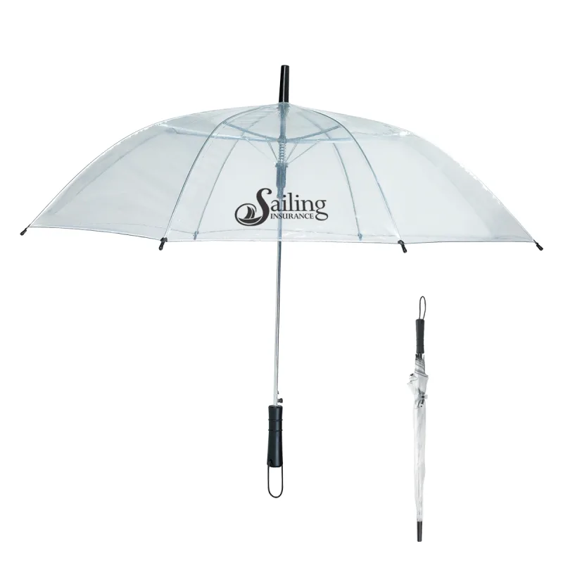 46" Arc Clear Umbrella — view 6