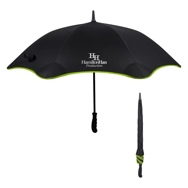 - 46" Arc Scalloped Edge Umbrella — view 3