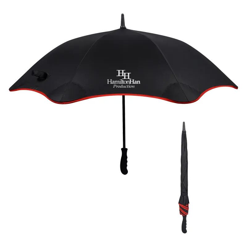 - 46" Arc Scalloped Edge Umbrella — view 4