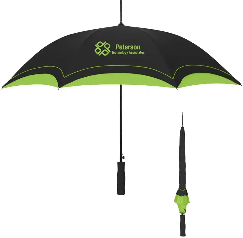 Custom Printed Arc Umbrella - 46"