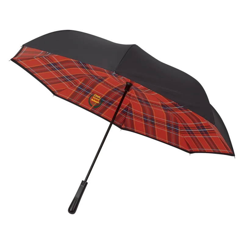 48" Arc Tartan Inversion Umbrella — view 6