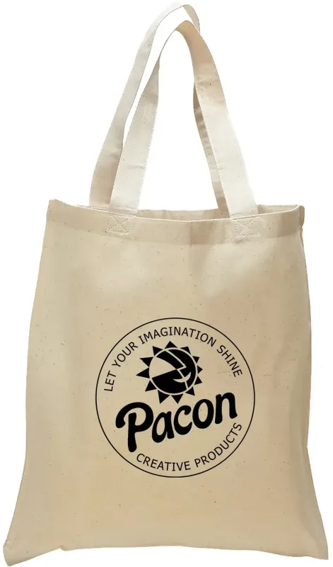 Personalized Cotton Canvas Tote Bag - 5.5 oz. — view 4