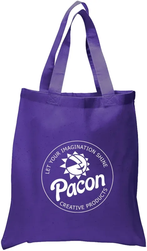 Personalized Cotton Canvas Tote Bag - 5.5 oz. — view 5