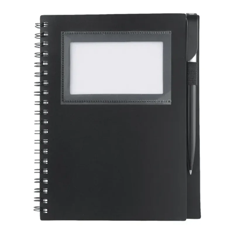 Custom Star Spiral Notebook with Pen - 5.5" x 7" — view 2