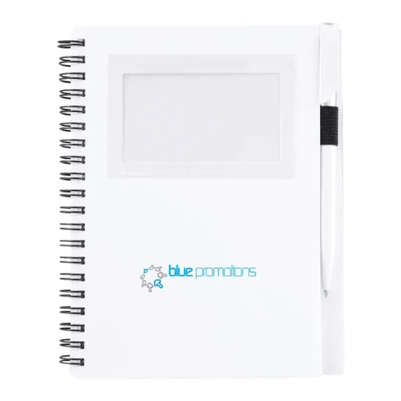 Custom Star Spiral Notebook with Pen - 5.5" x 7" — view 6