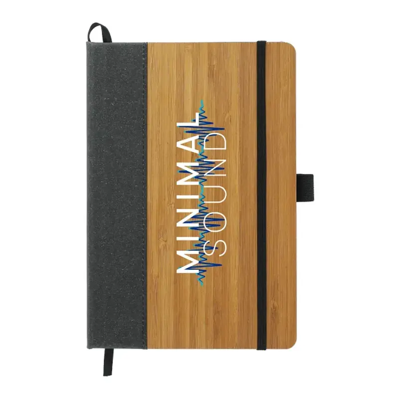 Personalized Bamboo Bound JournalBook - 5.5" x 8.5"