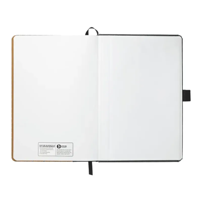 Personalized Bamboo Bound JournalBook - 5.5" x 8.5" — view 3