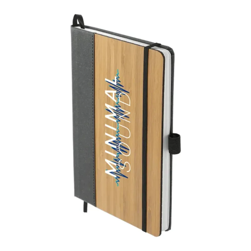 Personalized Bamboo Bound JournalBook - 5.5" x 8.5" — view 7