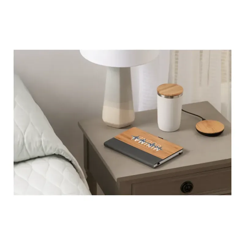 Personalized Bamboo Bound JournalBook - 5.5" x 8.5" — view 9