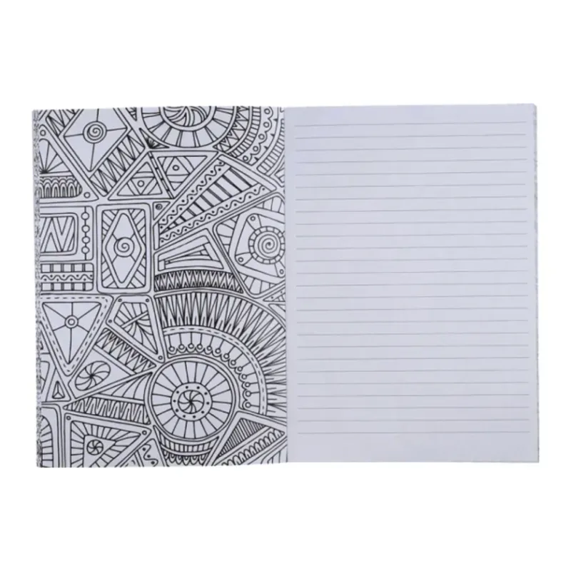 Custom Doodle Coloring Book - 5.5" x 8.5", 40 Pages — view 2