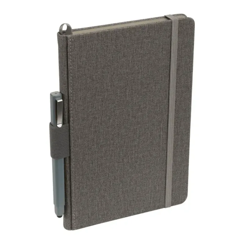Custom Heathered Hard Bound JournalBook - 5.5" x 8.5" — view 7