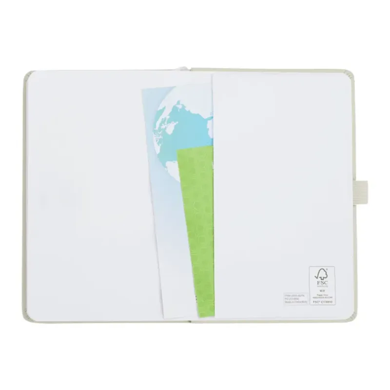 5.5" x 8.5" FSC® Mix Pineapple Leather Journal — view 18