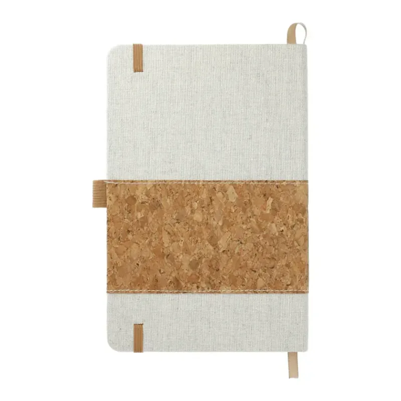 Custom EcoSmart Cotton Cork Notebook - 5.5"x8.5" — view 2