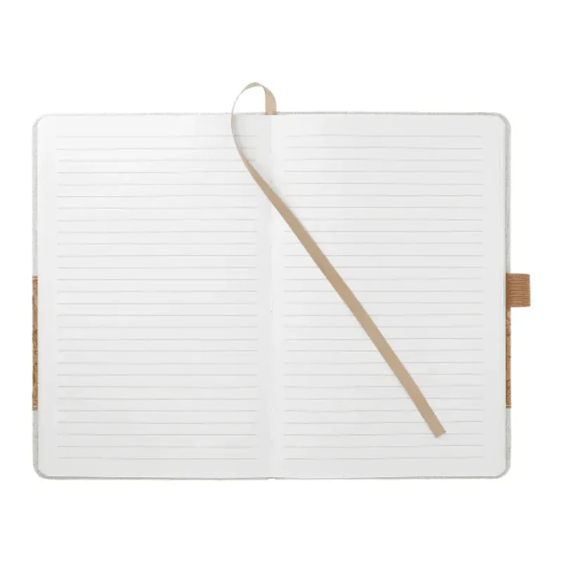 Custom EcoSmart Cotton Cork Notebook - 5.5"x8.5" — view 3