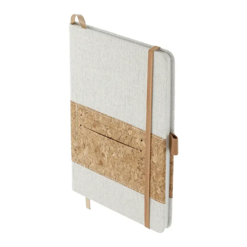 Custom EcoSmart Cotton Cork Notebook - 5.5"x8.5" — view 4