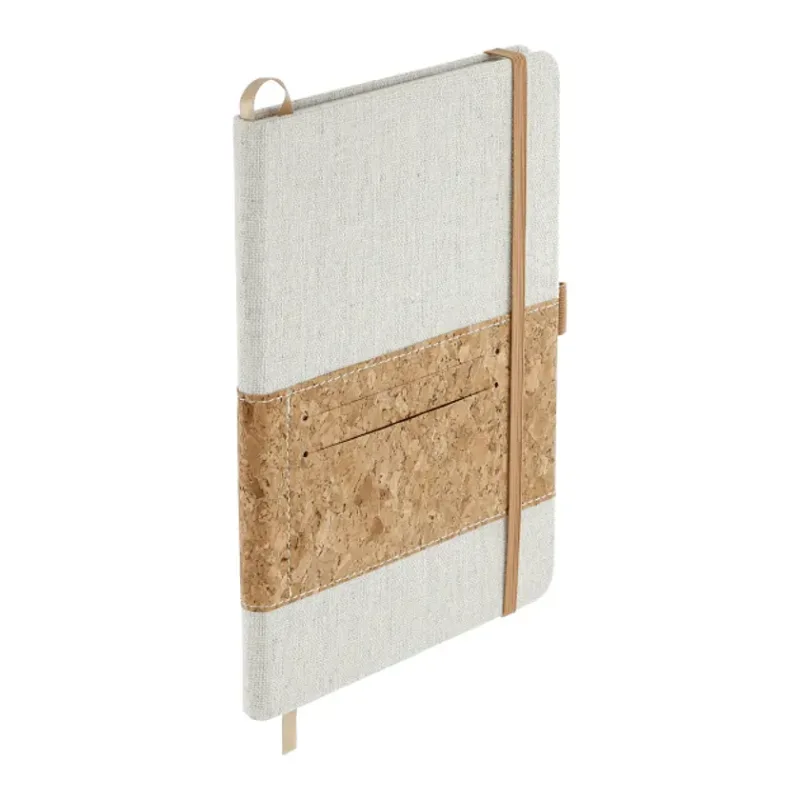 Custom EcoSmart Cotton Cork Notebook - 5.5"x8.5" — view 5