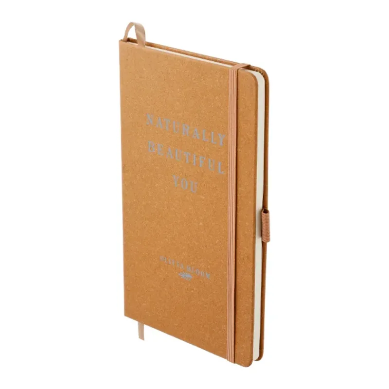 Custom Eco-Friendly Leather Bound JournalBook - 5.5"X8.5" — view 11