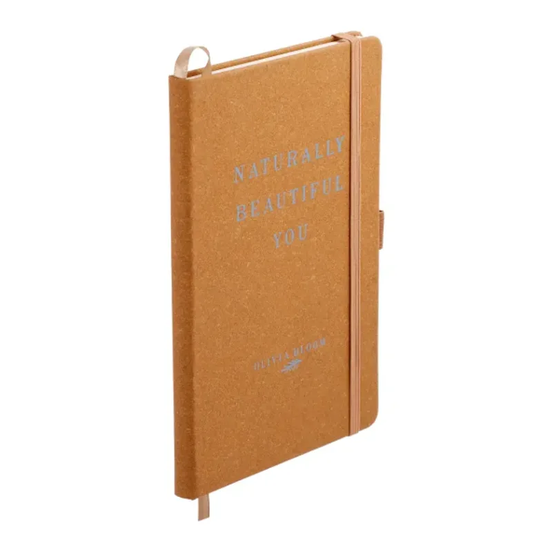 Custom Eco-Friendly Leather Bound JournalBook - 5.5"X8.5" — view 12