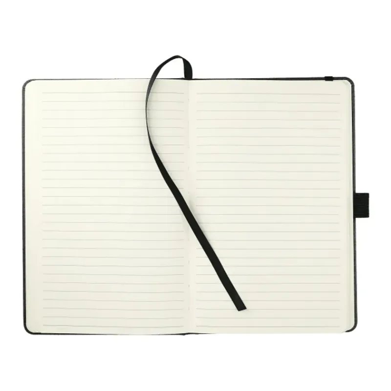 Custom Eco-Friendly Leather Bound JournalBook - 5.5"X8.5" — view 2