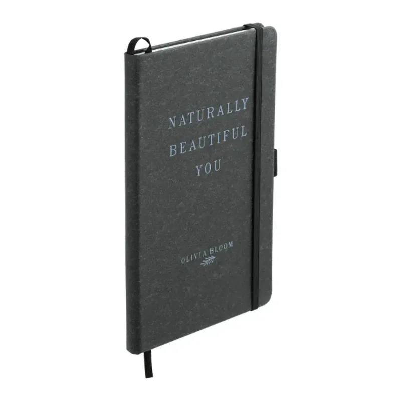 Custom Eco-Friendly Leather Bound JournalBook - 5.5"X8.5" — view 5