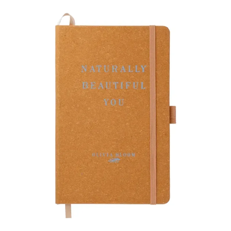 Custom Eco-Friendly Leather Bound JournalBook - 5.5"X8.5" — view 7