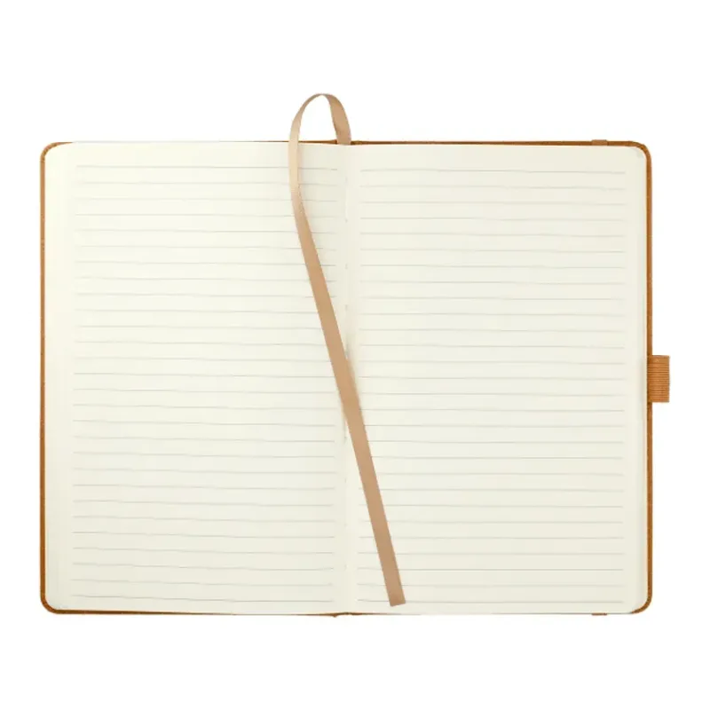 Custom Eco-Friendly Leather Bound JournalBook - 5.5"X8.5" — view 9