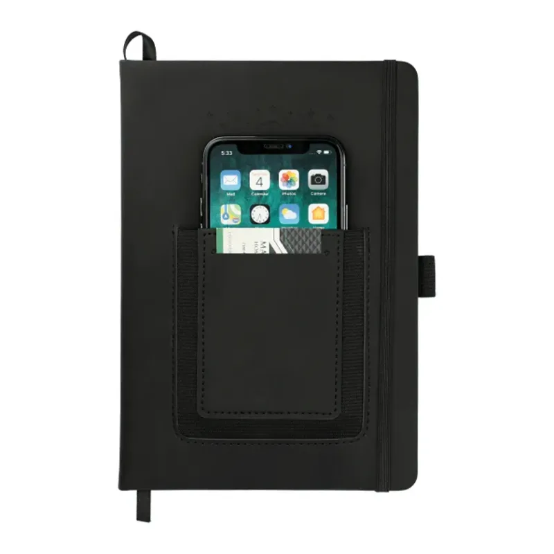 Custom Vienna Phone Pocket JournalBook - 5.5" X 8.5" (80 Pages) — view 8