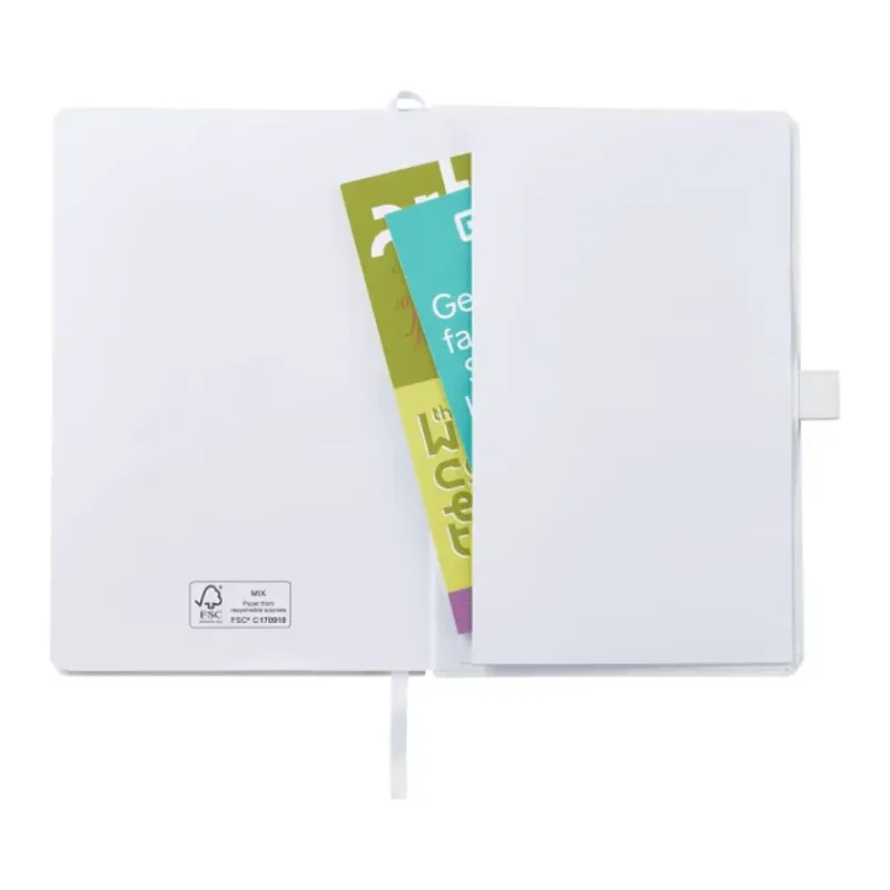 Personalized FSC Recycled Seed Paper Bound JournalBook - 5.5"x8.5" — view 3