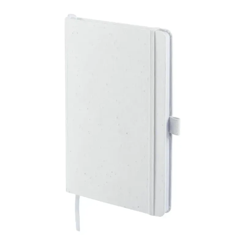 Personalized FSC Recycled Seed Paper Bound JournalBook - 5.5"x8.5" — view 5