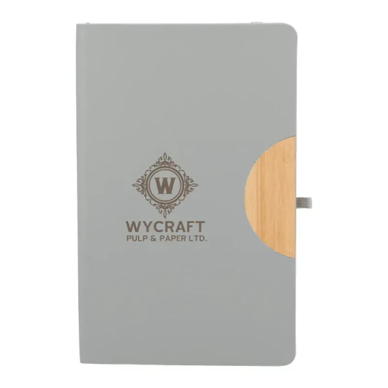 5.5" x 8.5" Kaya Recycled PU and Bamboo Journal — view 5