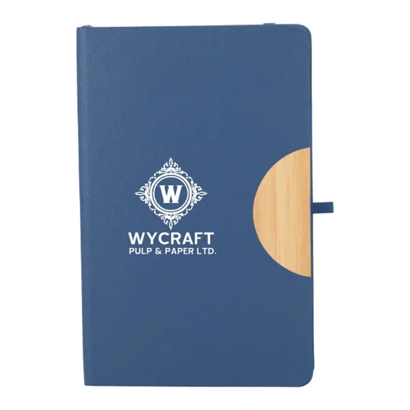 5.5" x 8.5" Kaya Recycled PU and Bamboo Journal — view 9