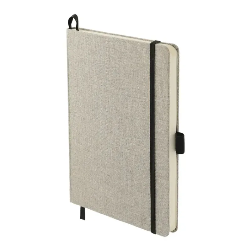 Custom Recycled Cotton Bound JournalBook - 5.5" x 8.5" — view 5