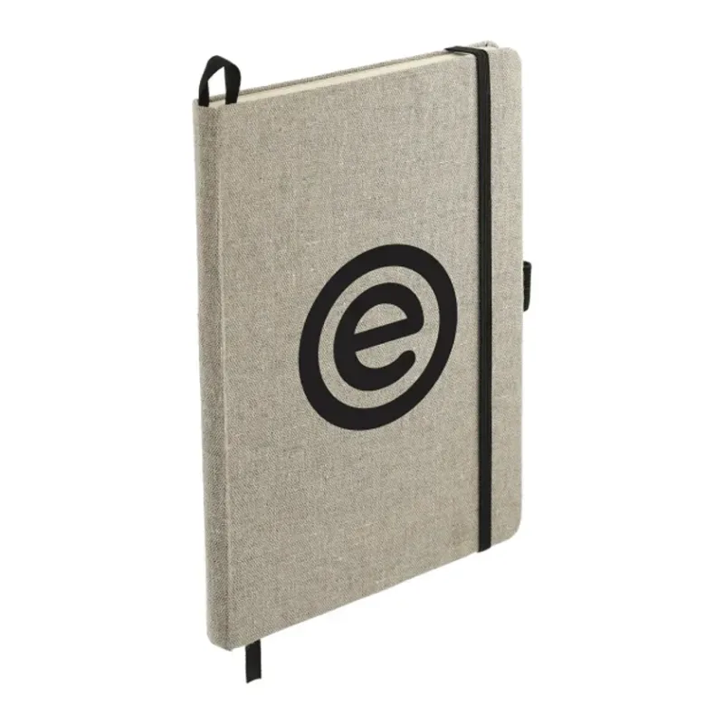 Custom Recycled Cotton Bound JournalBook - 5.5" x 8.5" — view 9