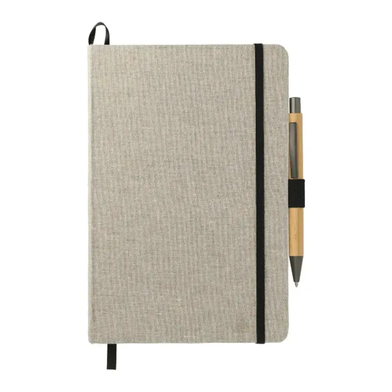 5.5" x 8.5" Recycled Cotton Bound JournalBook® Set — view 7