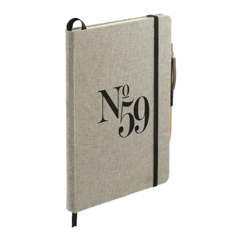 5.5" x 8.5" Recycled Cotton Bound JournalBook® Set — view 9