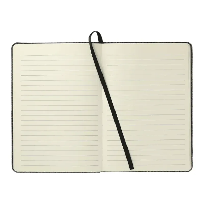 Custom Vila Recycled PET Bound Notebook - 5.5" x 8.5" — view 3