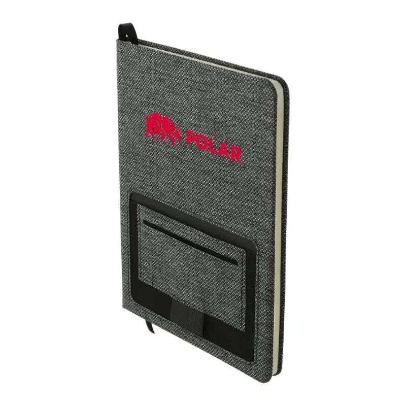Custom Vila Recycled PET Bound Notebook - 5.5" x 8.5" — view 7