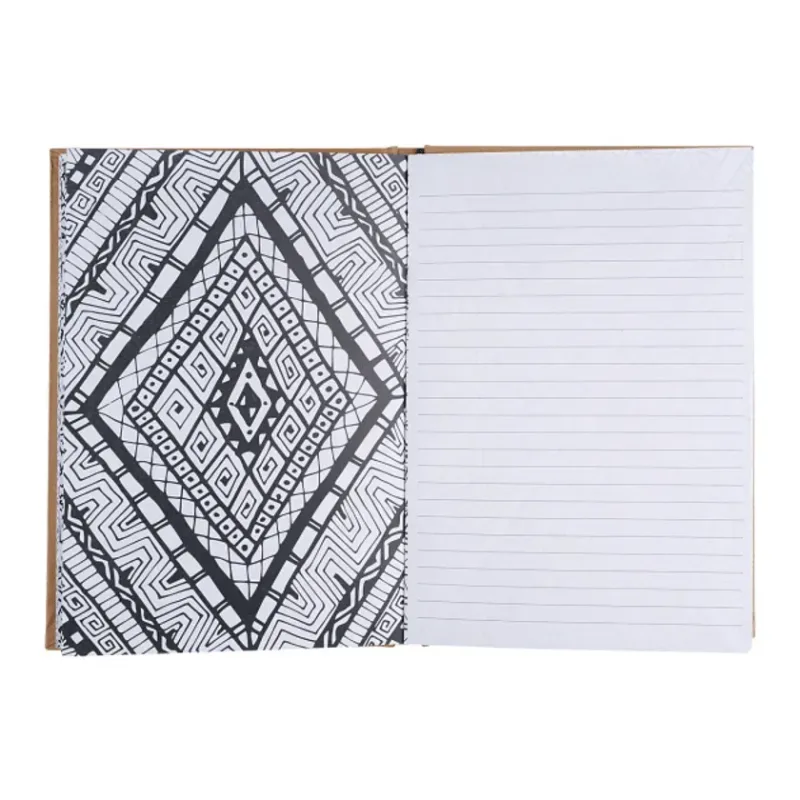 Custom Doodle Adult Coloring Notebook - 5.75" x 8.5" — view 2