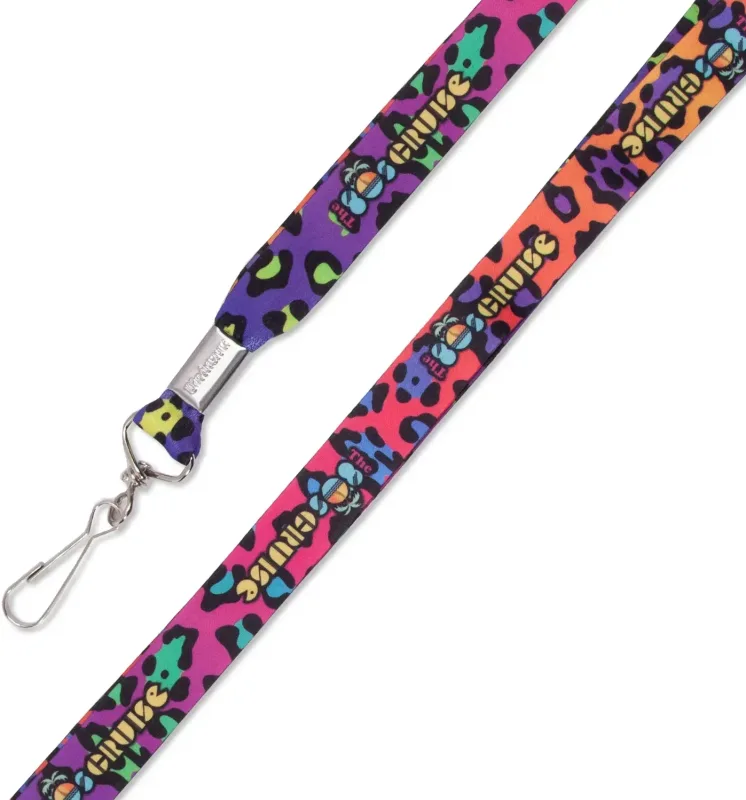 Custom Logo Lanyards - 5/8" Dye Sublimated — view 2