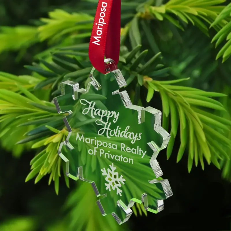 Personalized Acrylic Ornaments — view 4