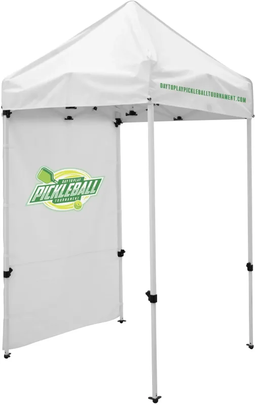 5' Economy Tent Full Wall (Full-Color Imprint) — view 4