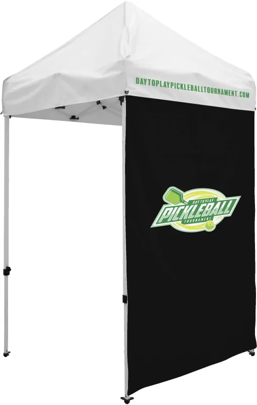 5' Economy Tent Full Wall (Full-Color Imprint) — view 5