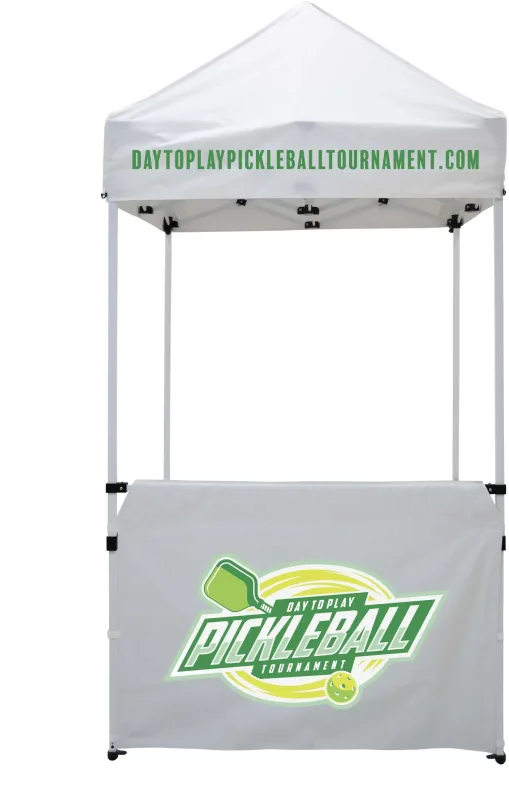 5' Economy Tent Half Wall Kit (Full-Color Imprint) — view 3