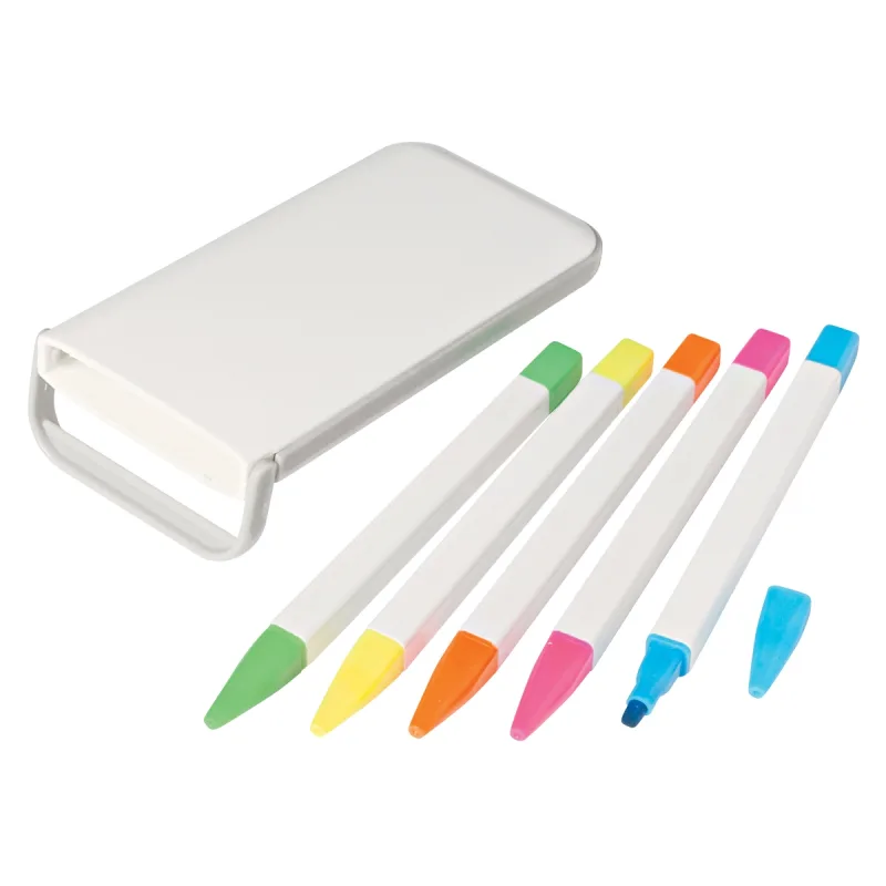 Logo 5-In-1 Highlighter Set — view 5