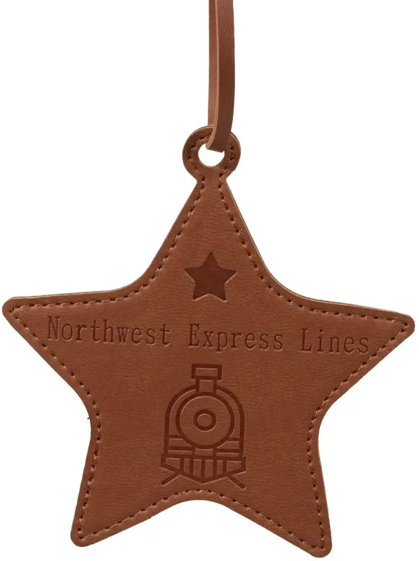 Custom Leather Ornaments (5") — view 3