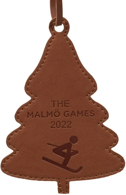 Custom Leather Ornaments (5") — view 4