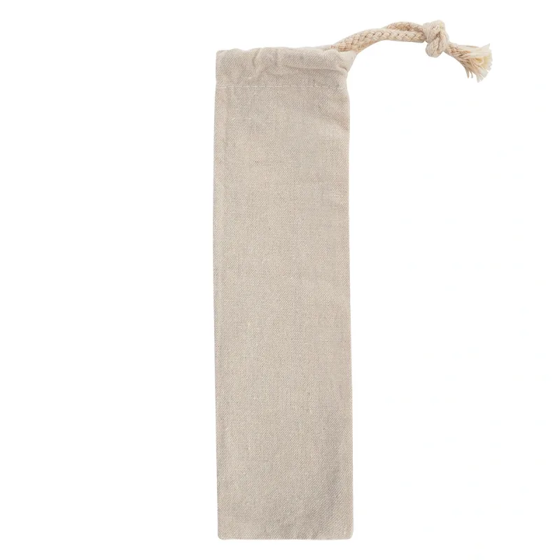 5-Pack Stainless Straw Kit with Cotton Pouch — view 10