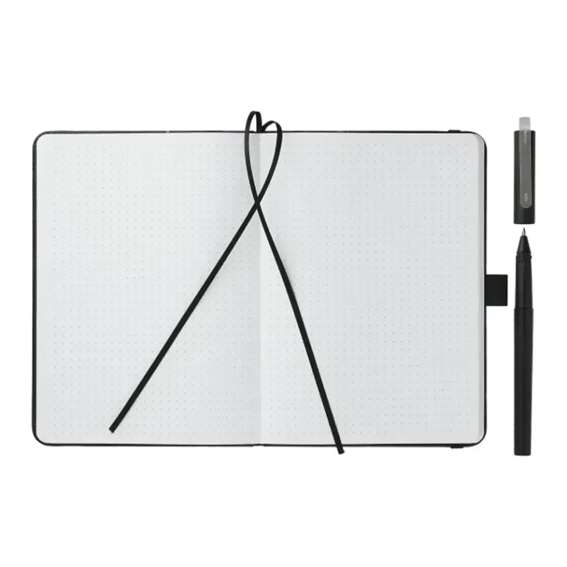 5" x 7" Bulleting Bound Notebook w Pen — view 2