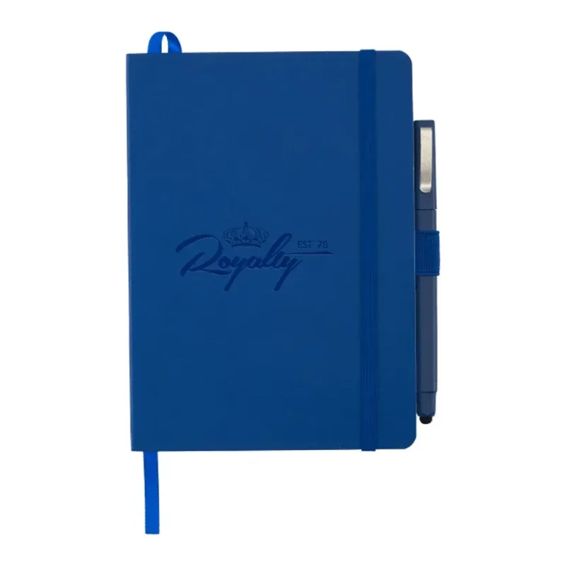 Custom Firenze Soft Bound JournalBook with Pen Loop (5" x 7") — view 7